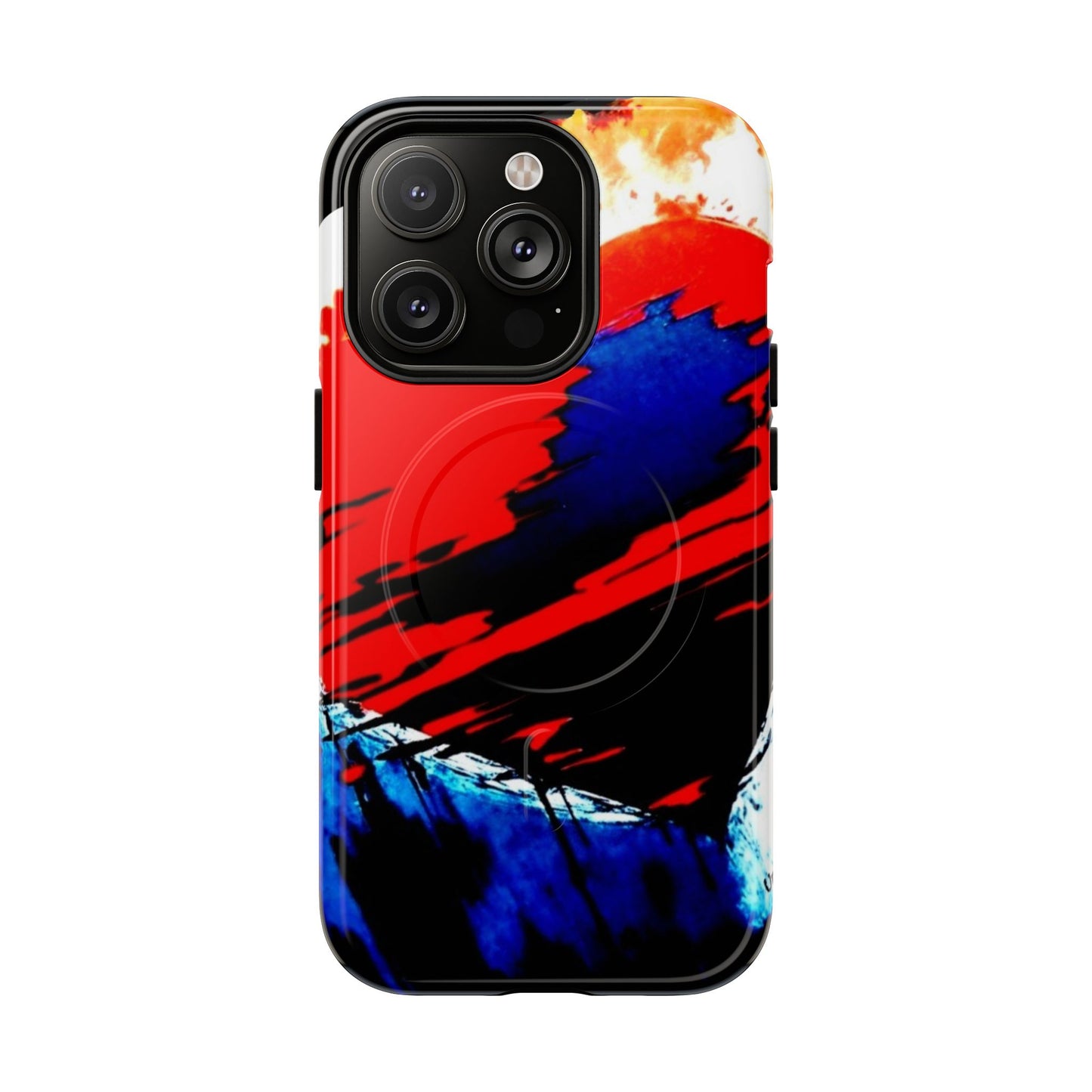 Abstract Magnetic Phone Case - Special Edition Bleeding Heart 2025 by Law Rence