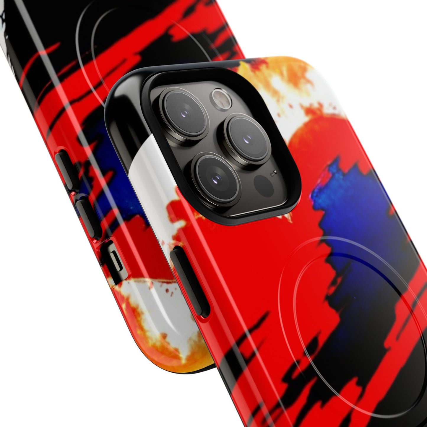 Abstract Magnetic Phone Case - Special Edition Bleeding Heart 2025 by Law Rence