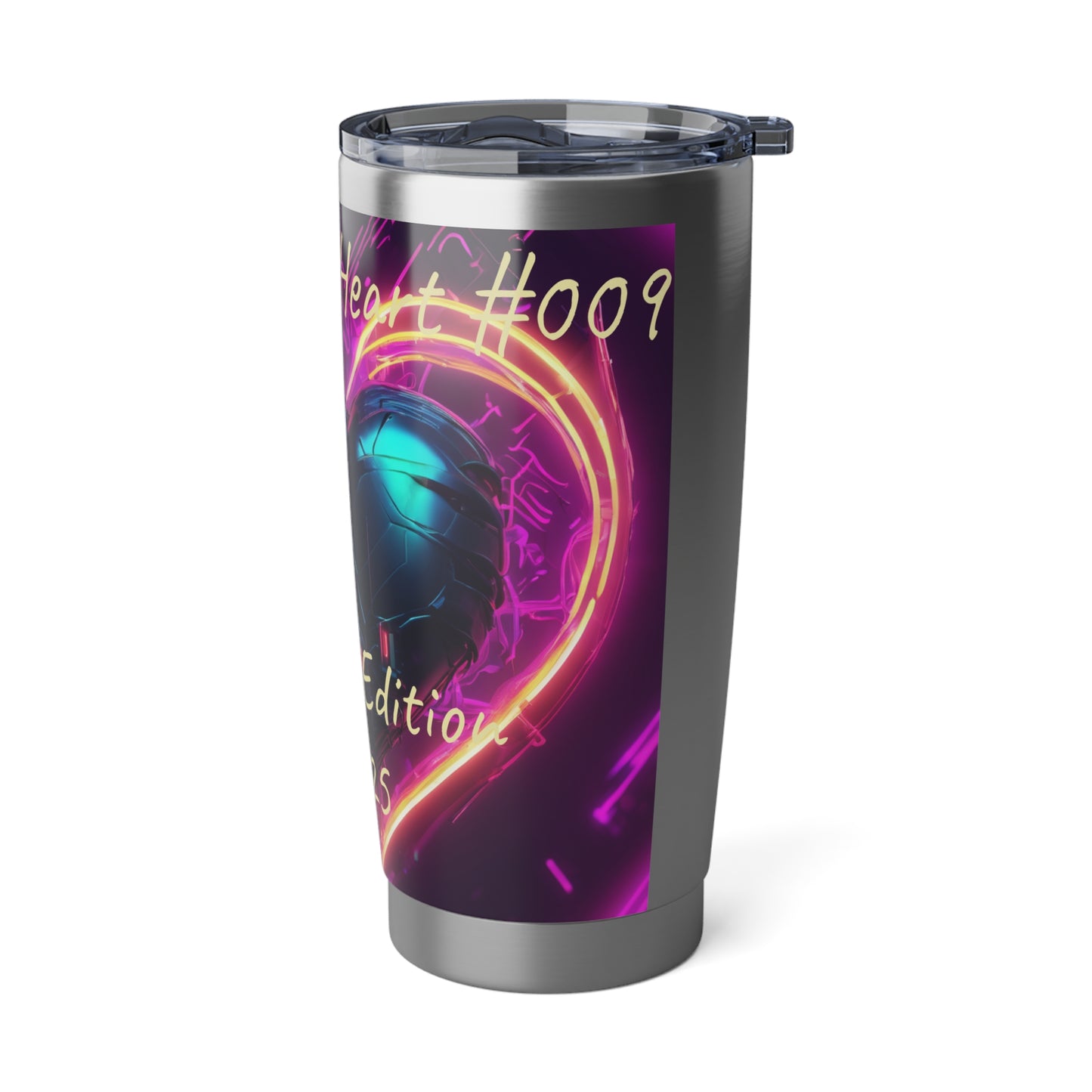 Tumbler 20oz Cyber-Bleeding Heart #009 Limited Edition by Law Rence