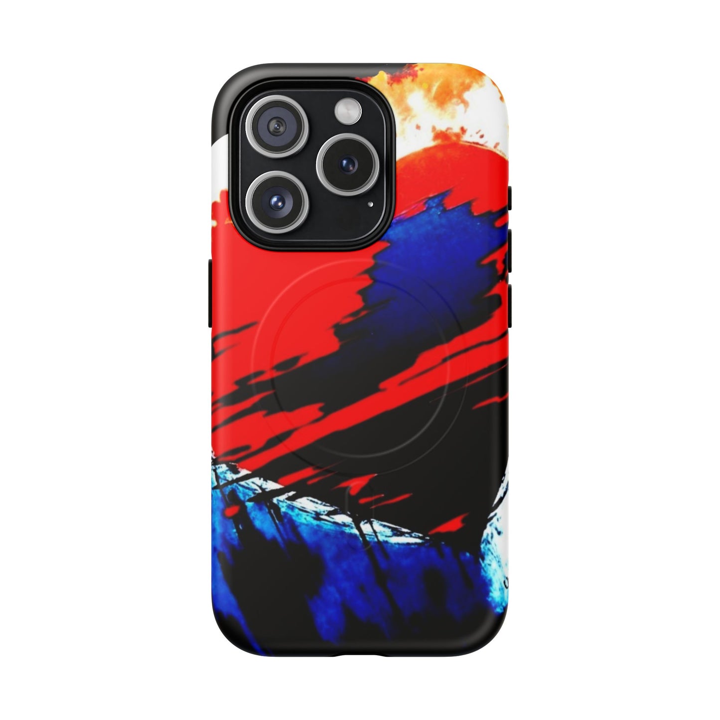 Abstract Magnetic Phone Case - Special Edition Bleeding Heart 2025 by Law Rence