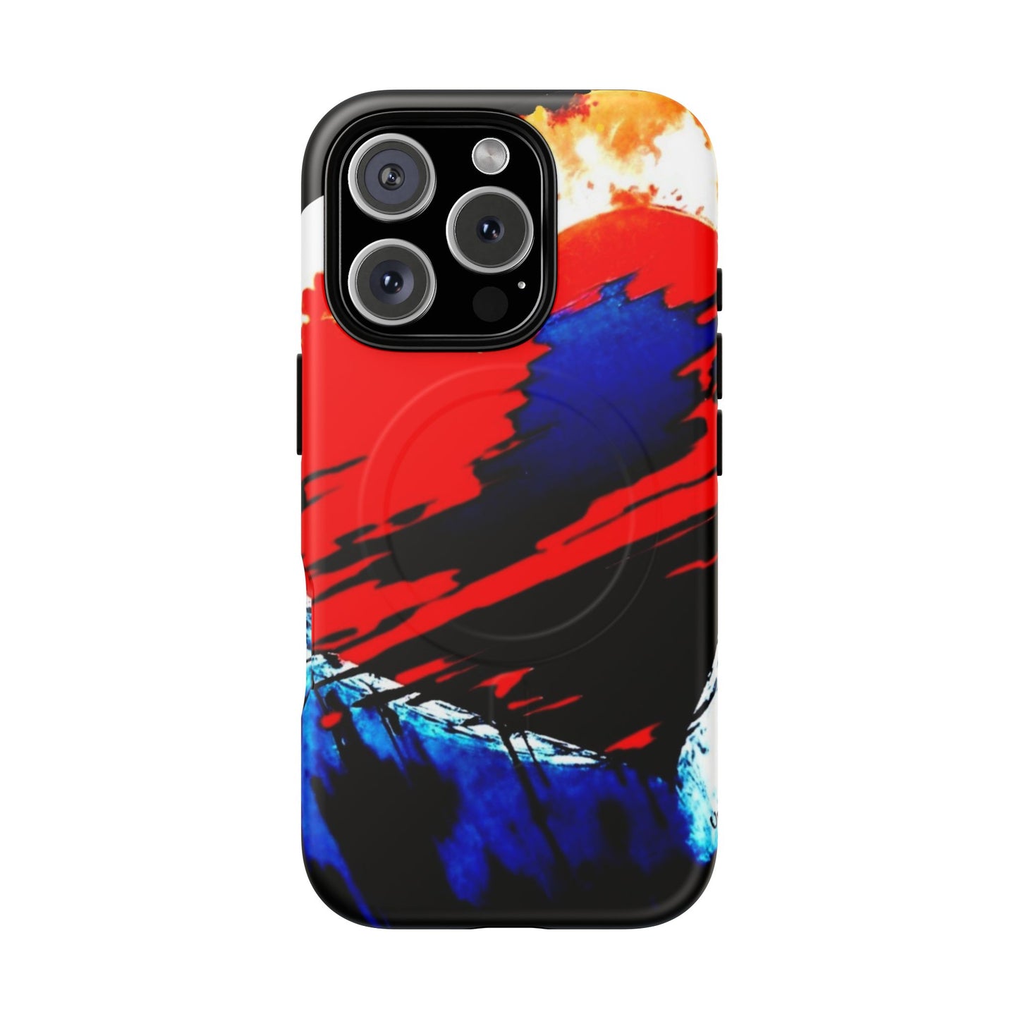 Abstract Magnetic Phone Case - Special Edition Bleeding Heart 2025 by Law Rence