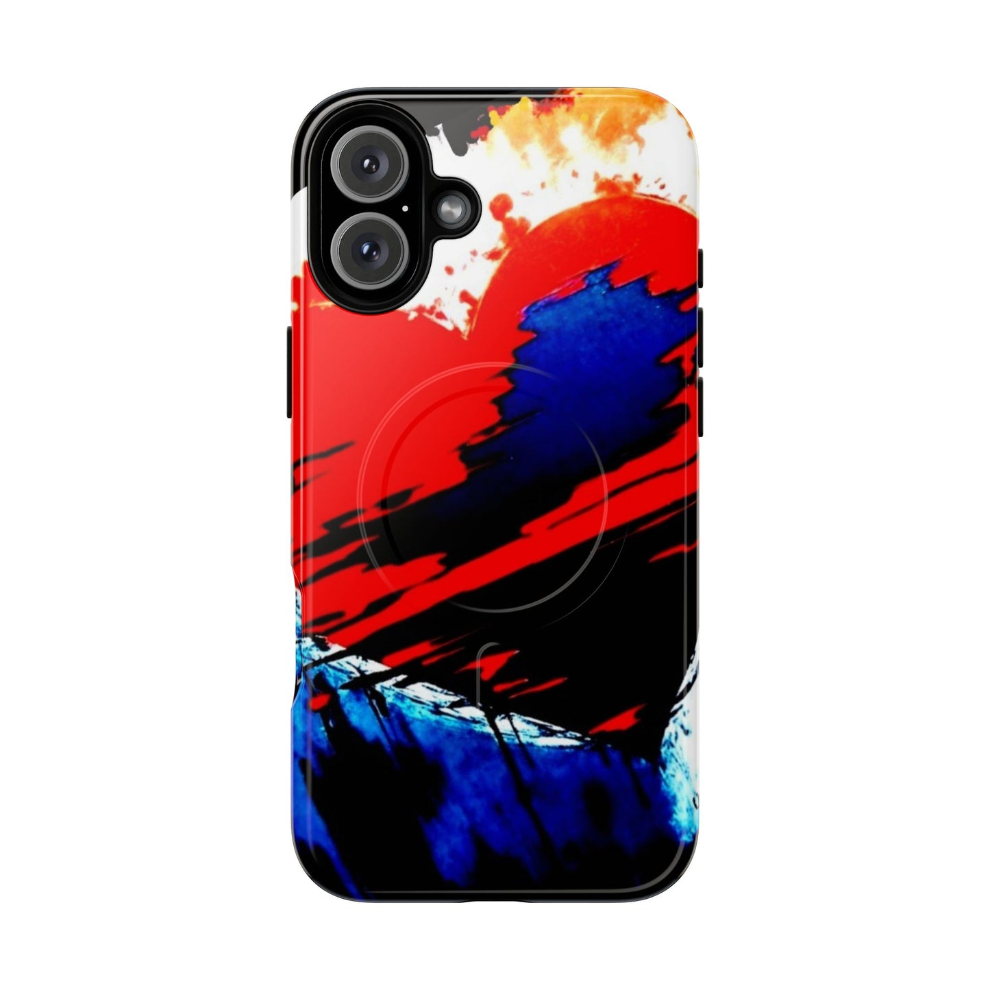 Abstract Magnetic Phone Case - Special Edition Bleeding Heart 2025 by Law Rence