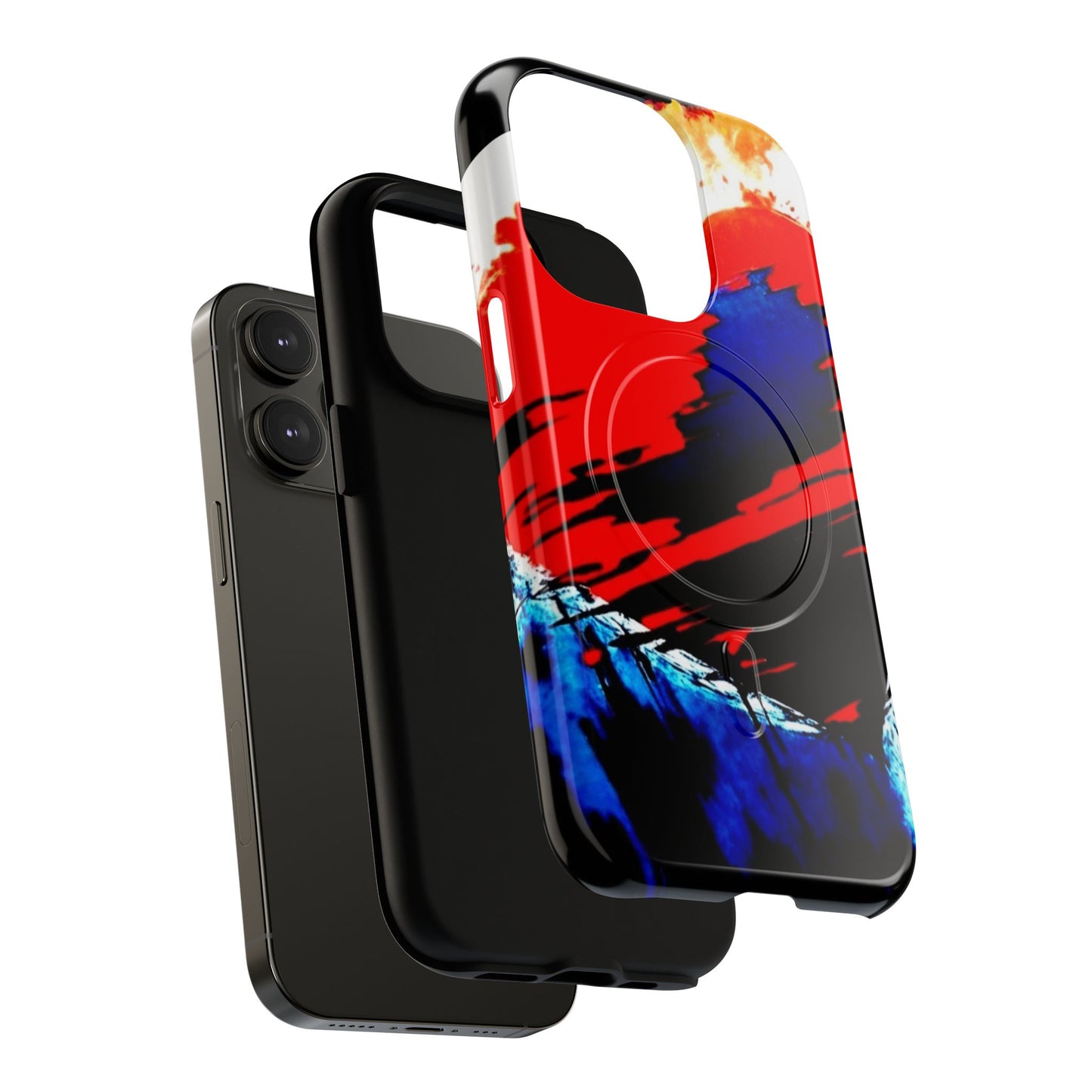 Abstract Magnetic Phone Case - Special Edition Bleeding Heart 2025 by Law Rence