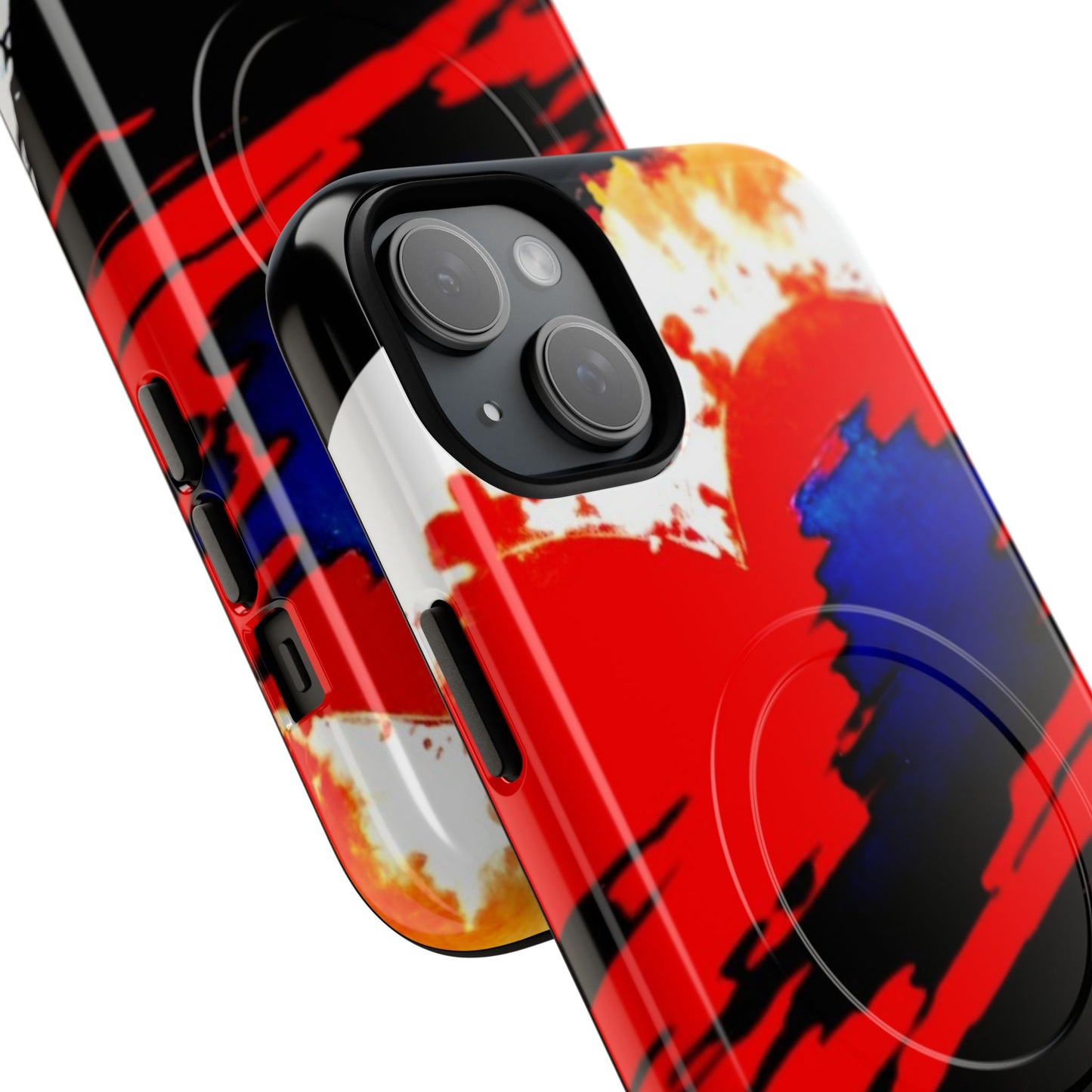 Abstract Magnetic Phone Case - Special Edition Bleeding Heart 2025 by Law Rence
