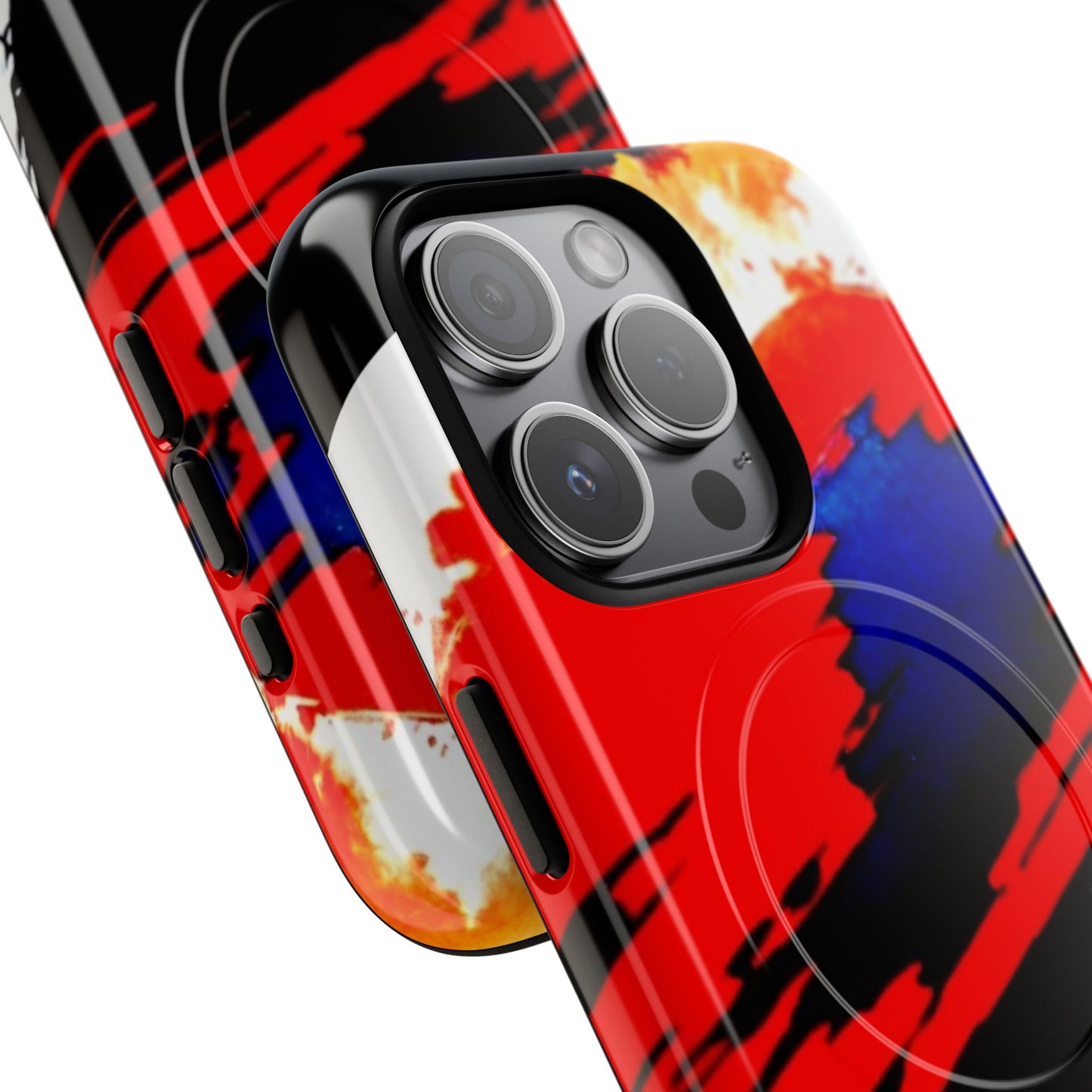 Abstract Magnetic Phone Case - Special Edition Bleeding Heart 2025 by Law Rence