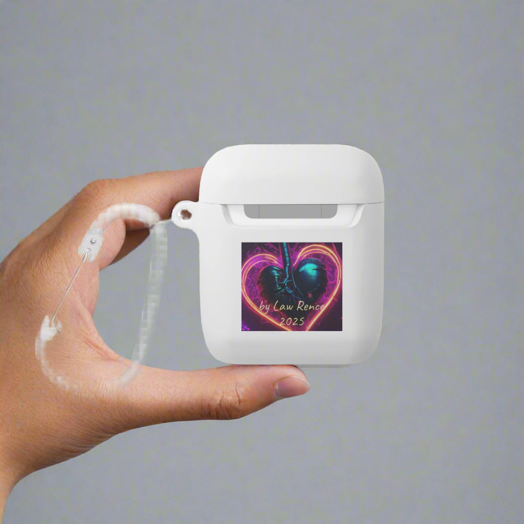 The Cyber - Bleeding Heart #010 AirPods and AirPods Pro Case Cover by Law Rence **Limited Edition Print**