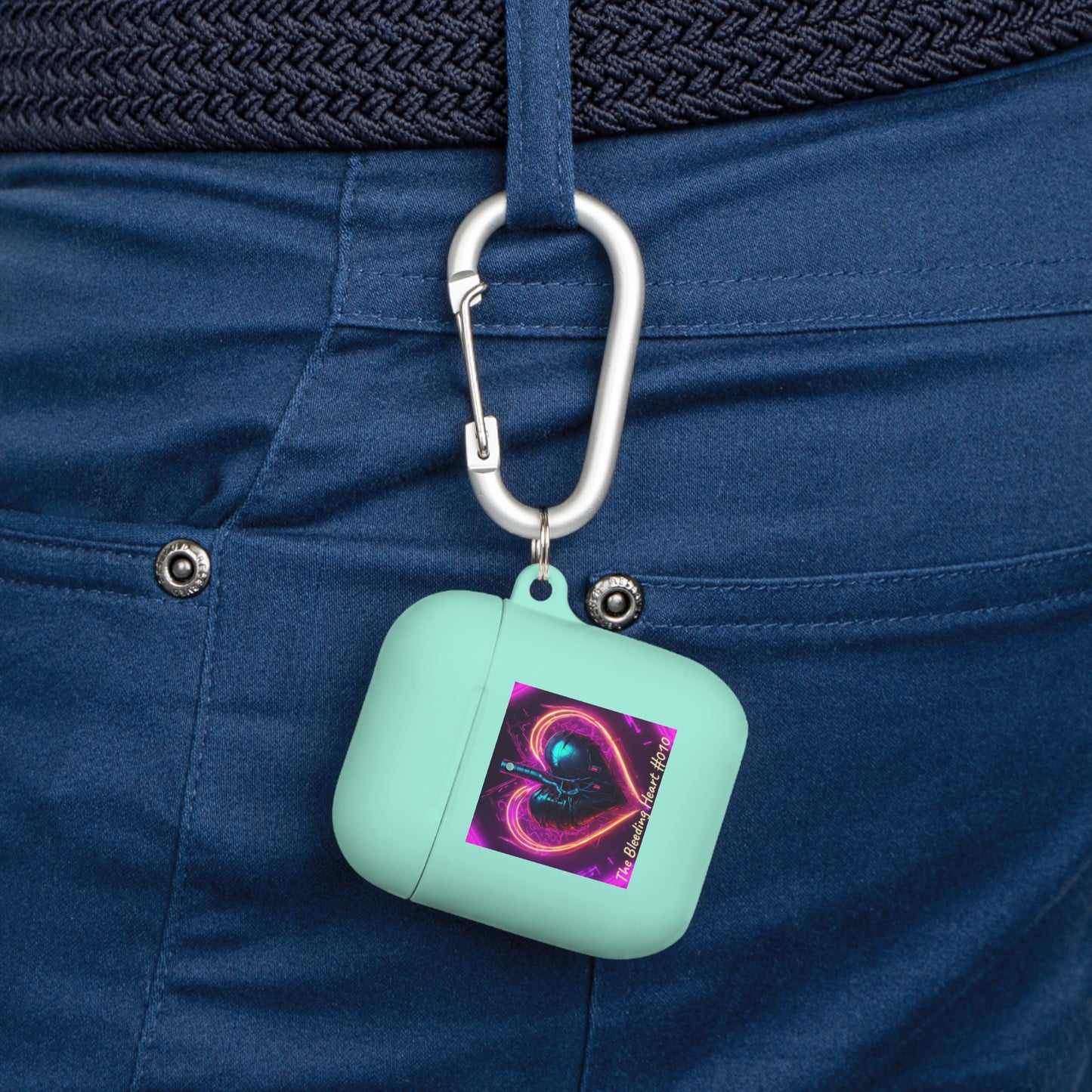 The Cyber - Bleeding Heart #010 AirPods and AirPods Pro Case Cover by Law Rence **Limited Edition Print**