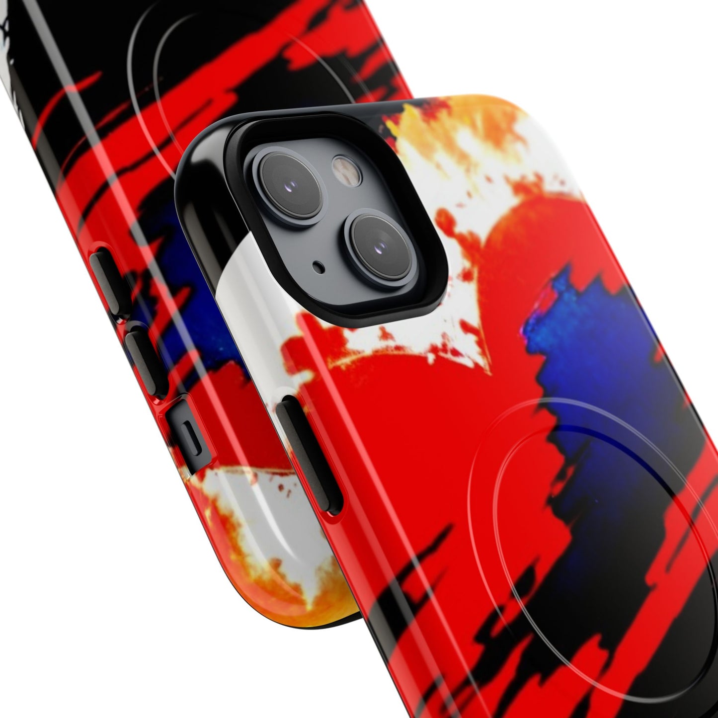 Abstract Magnetic Phone Case - Special Edition Bleeding Heart 2025 by Law Rence