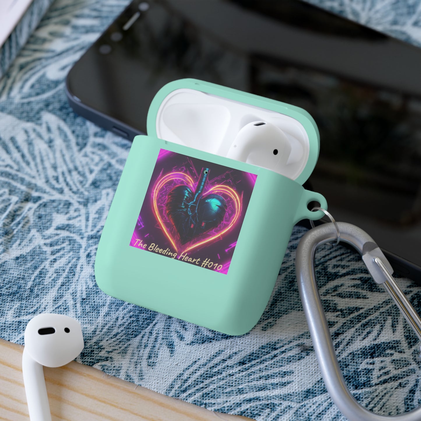 The Cyber - Bleeding Heart #010 AirPods and AirPods Pro Case Cover by Law Rence **Limited Edition Print**