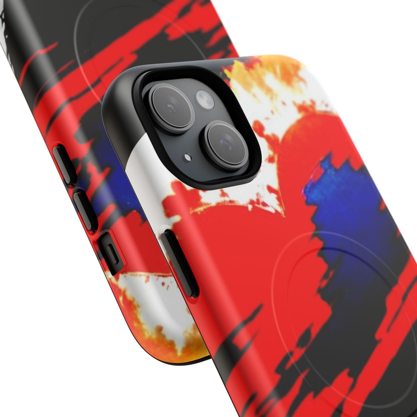 Abstract Magnetic Phone Case - Special Edition Bleeding Heart 2025 by Law Rence