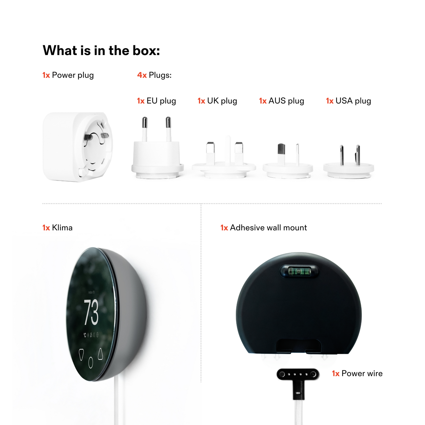 Klima Smart Thermostat & Controller – Design Meets Climate Control