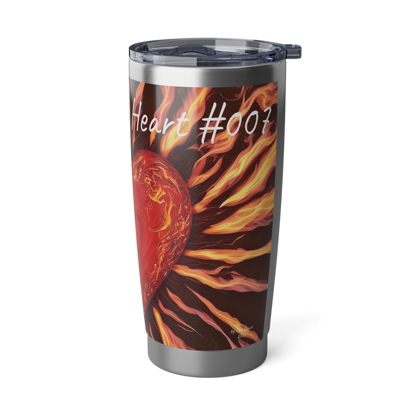 The Bleeding Heart #007 Tumbler 20 oz by Law Rence