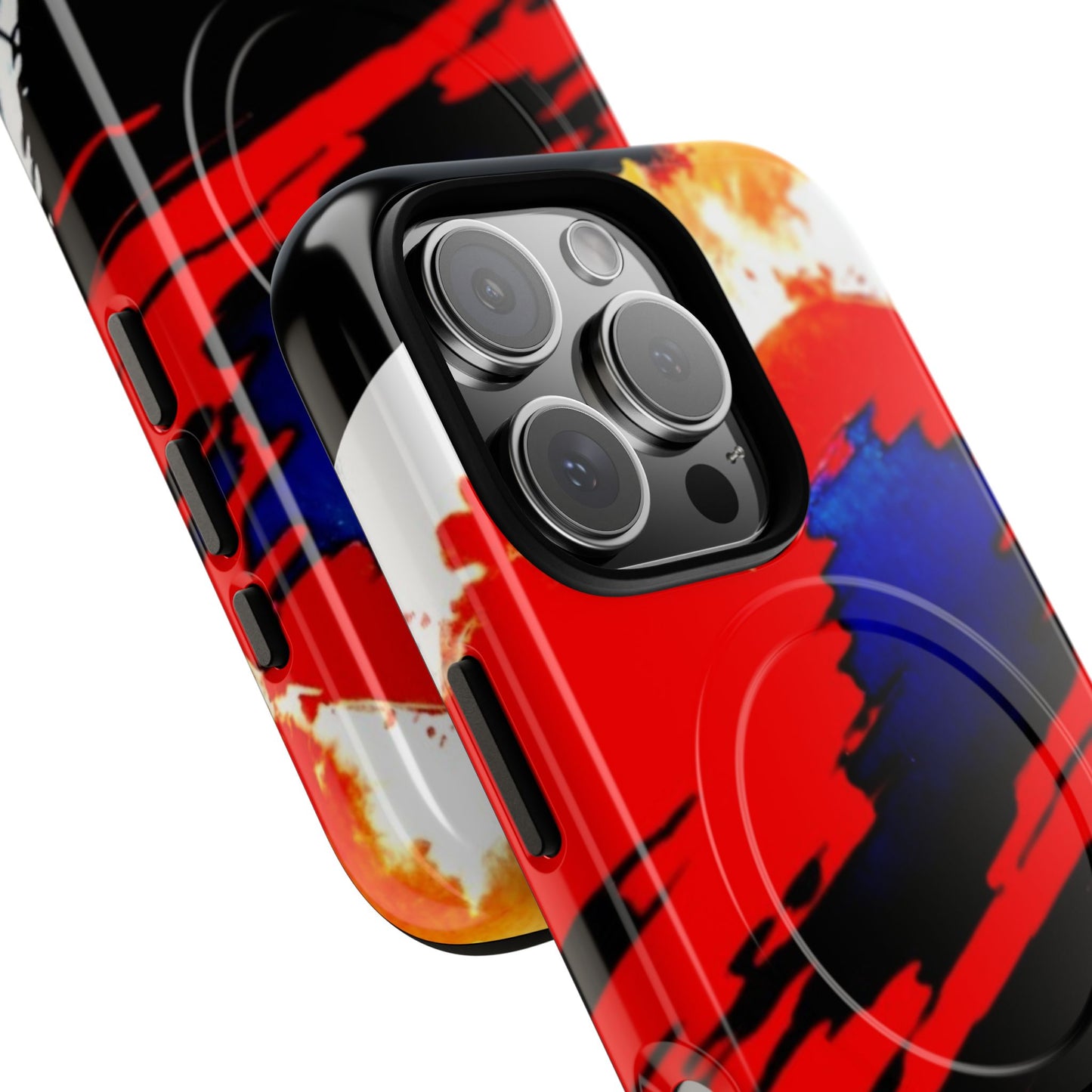 Abstract Magnetic Phone Case - Special Edition Bleeding Heart 2025 by Law Rence