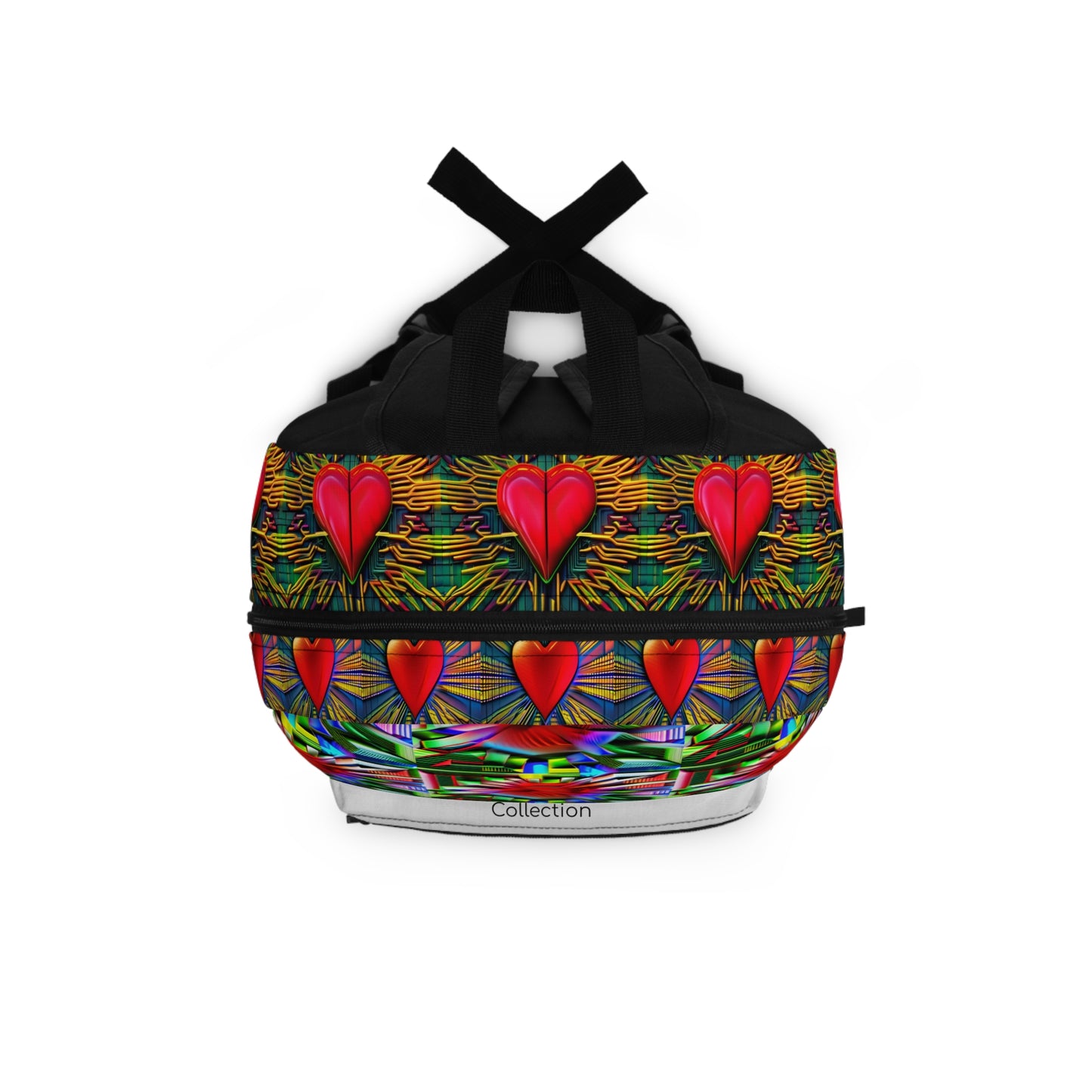 The Bleeding Heart Collection Backpack – Artistic School Tote, Colorful Daypack, LGBTQ+ Cause-Inspired Gift