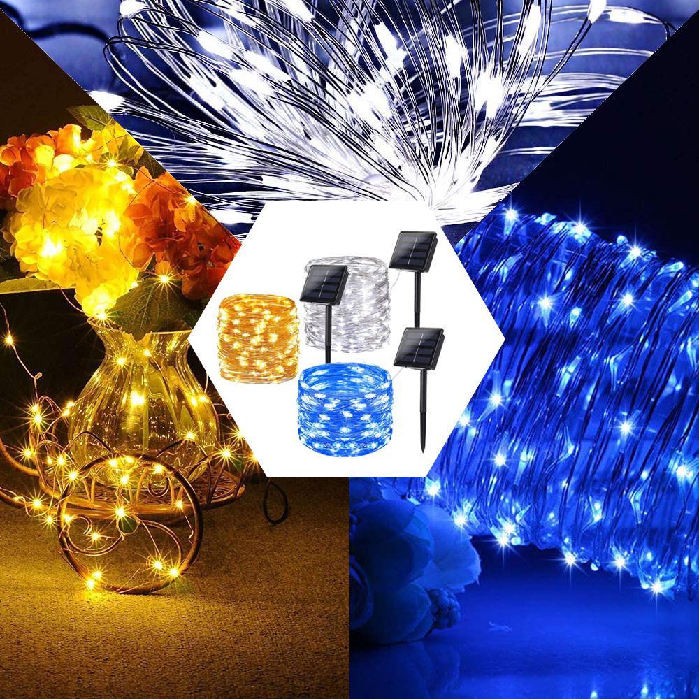 Twilight Trail Solar String Lights – Garden & Patio Ready