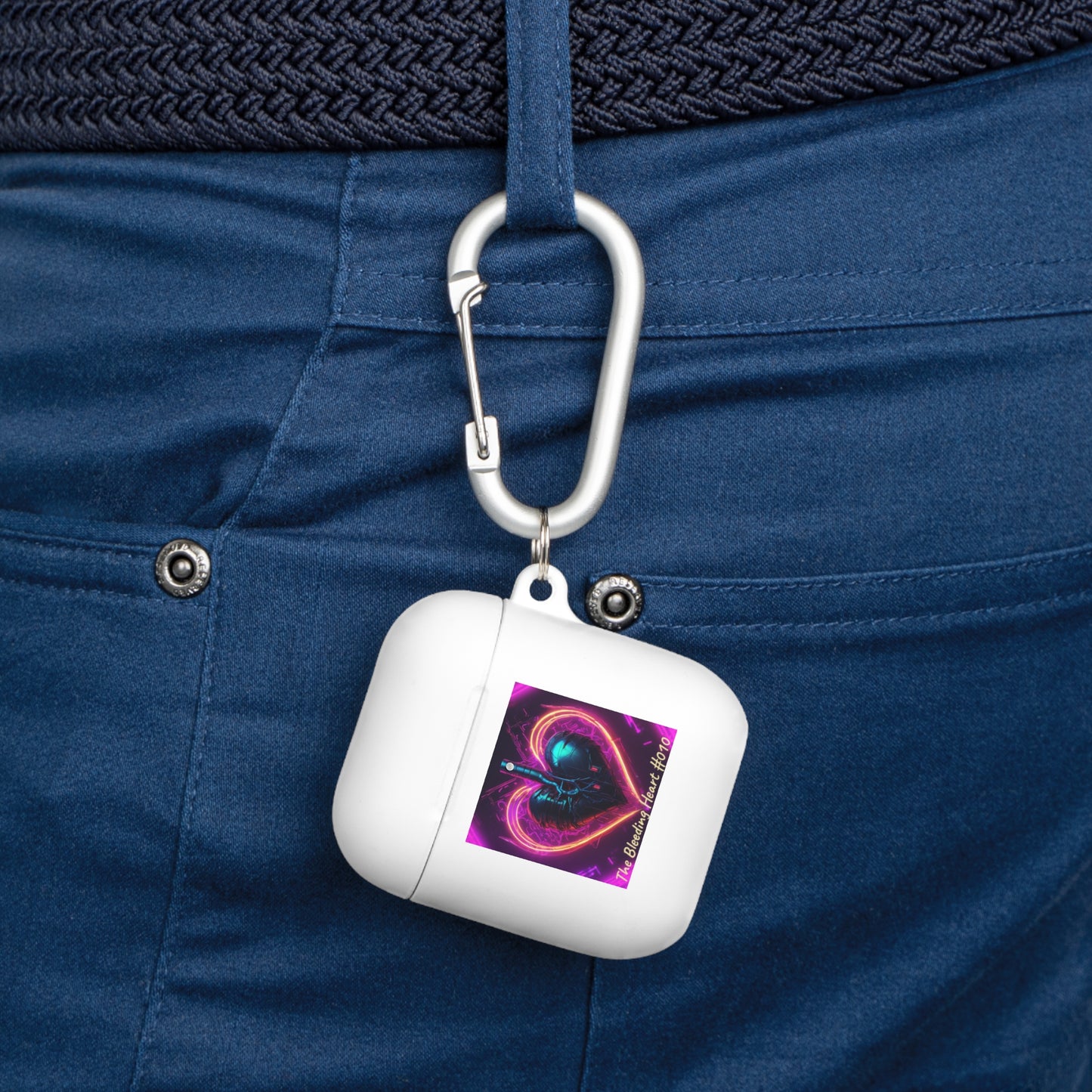 The Cyber - Bleeding Heart #010 AirPods and AirPods Pro Case Cover by Law Rence **Limited Edition Print**