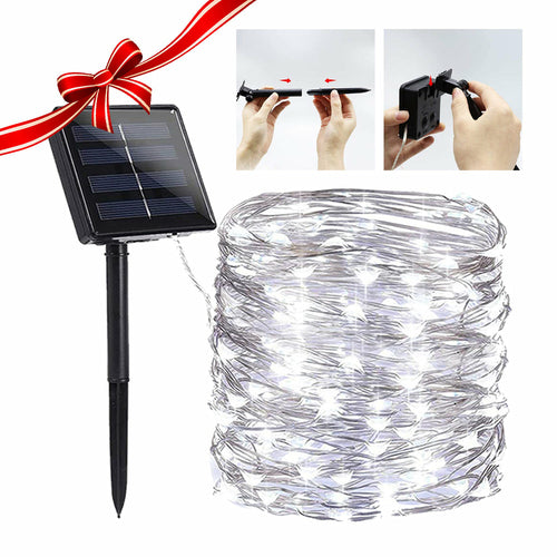 Twilight Trail Solar String Lights – Garden & Patio Ready