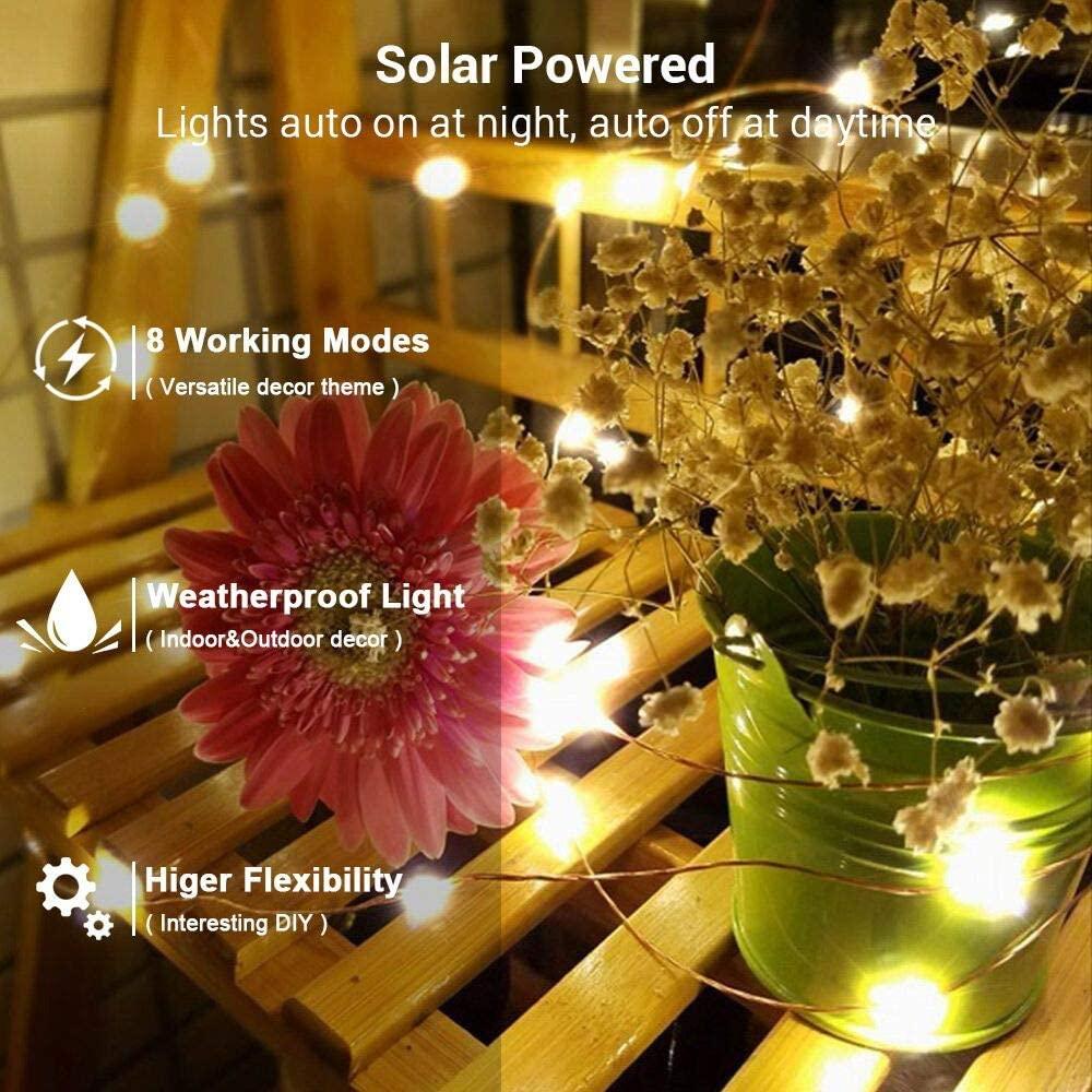 Twilight Trail Solar String Lights – Garden & Patio Ready