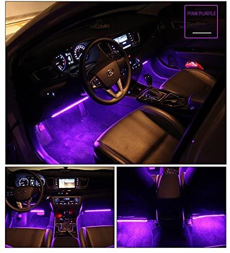 CruzeGlow SoundSync RGB Car LED Strips: Music-Activated Mood Lights