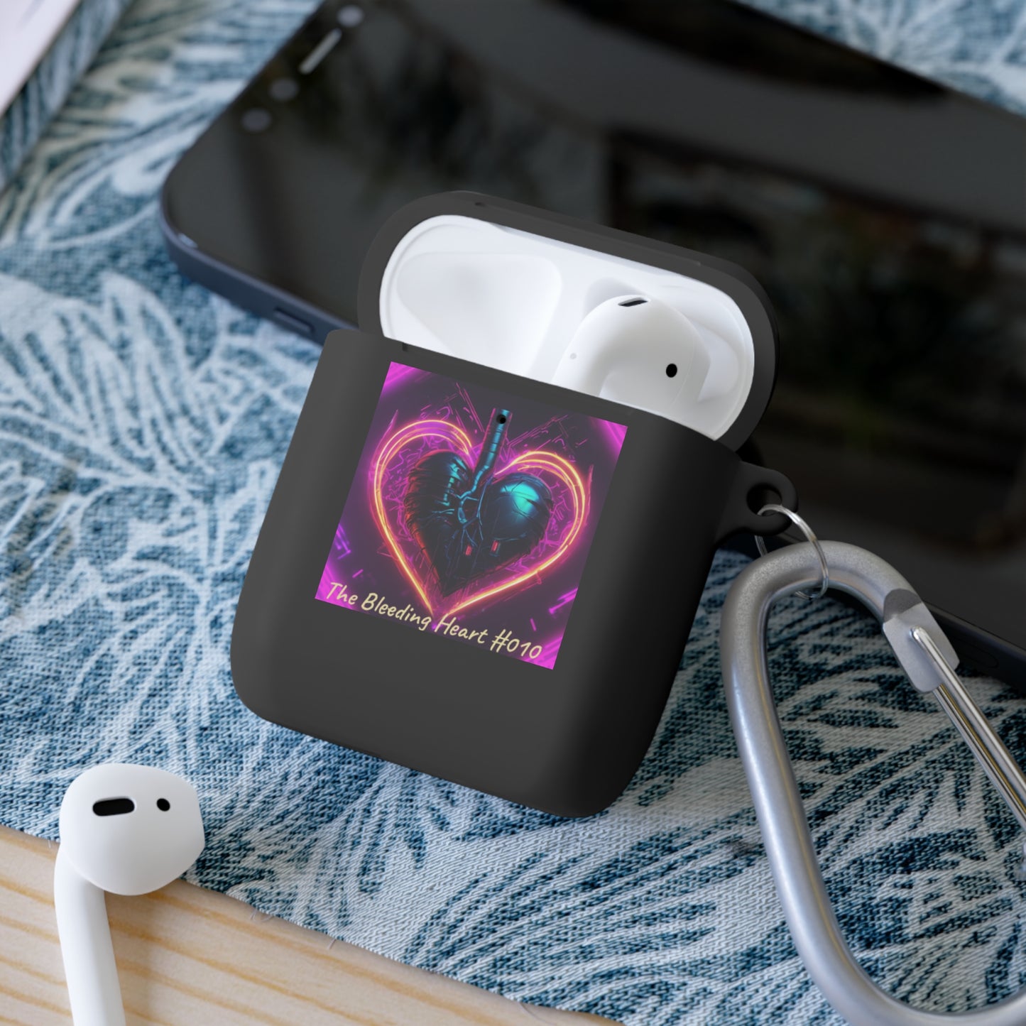 The Cyber - Bleeding Heart #010 AirPods and AirPods Pro Case Cover by Law Rence **Limited Edition Print**