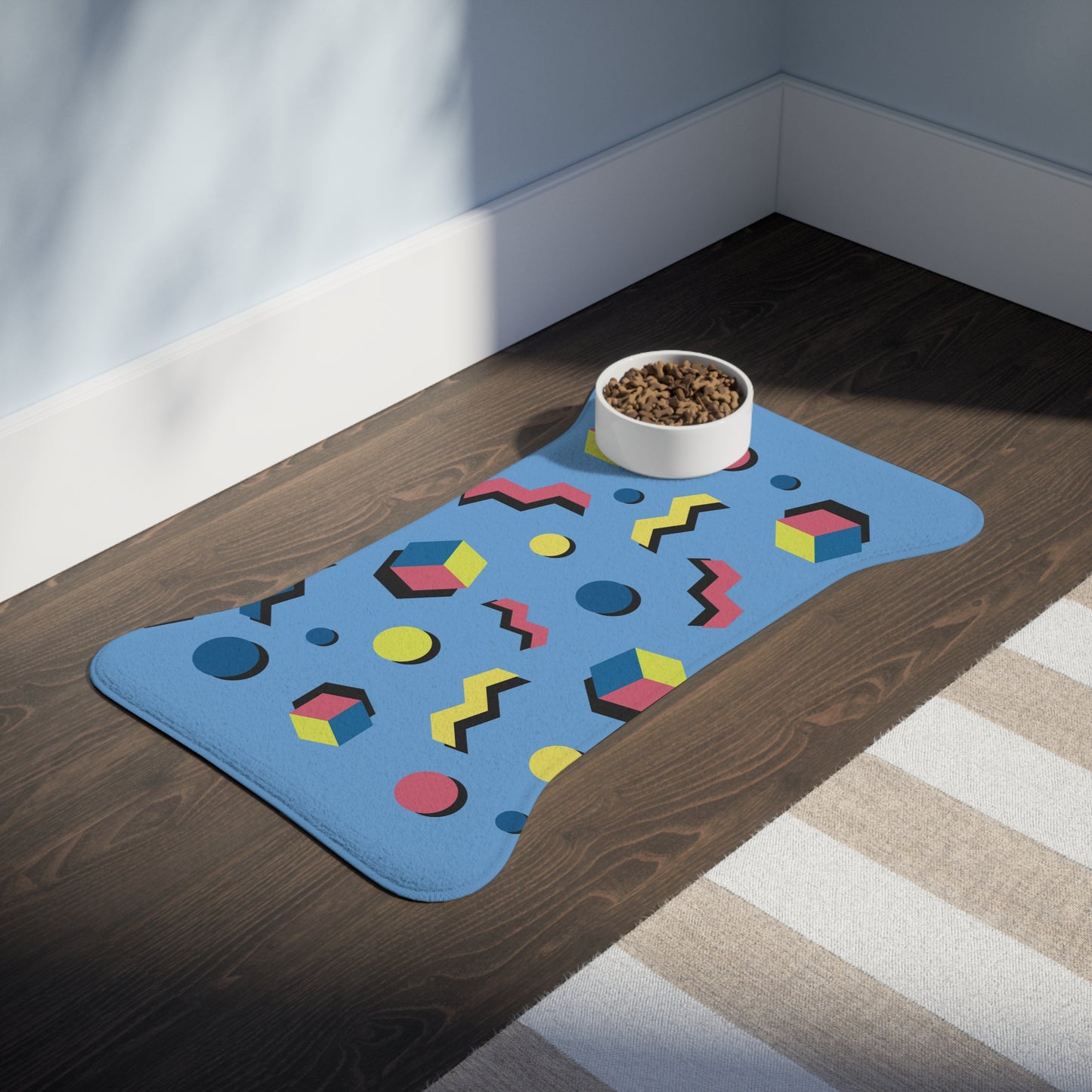 80's Iconic Retro Pet Feeding Mats