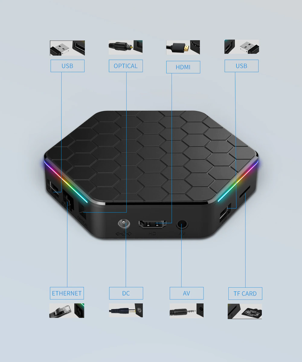 T95Z Plus Android 12.0 TV Box – Stream, Game, Repeat