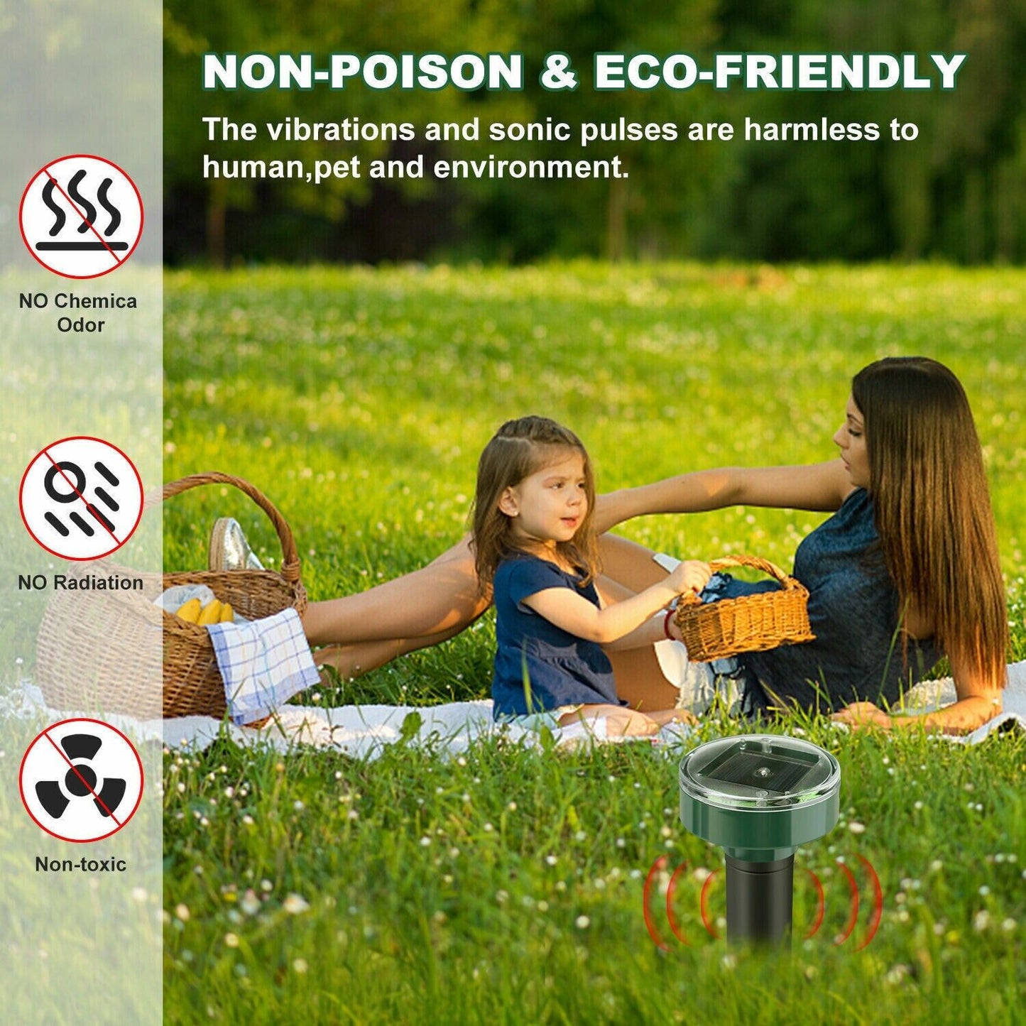 SolarGuard™ Ultrasonic Animal & Pest Repeller