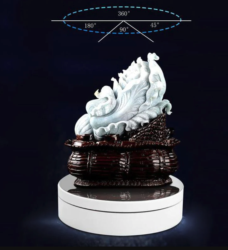 SpinScape™ 360° Electric Rotating Display Stand