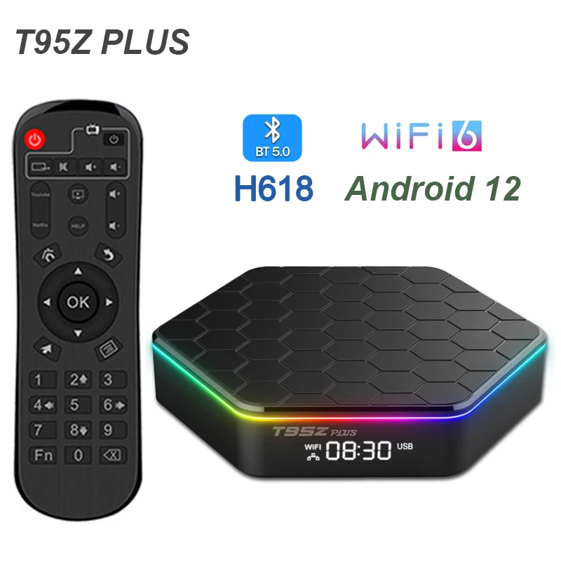 T95Z Plus Android 12.0 TV Box – Stream, Game, Repeat