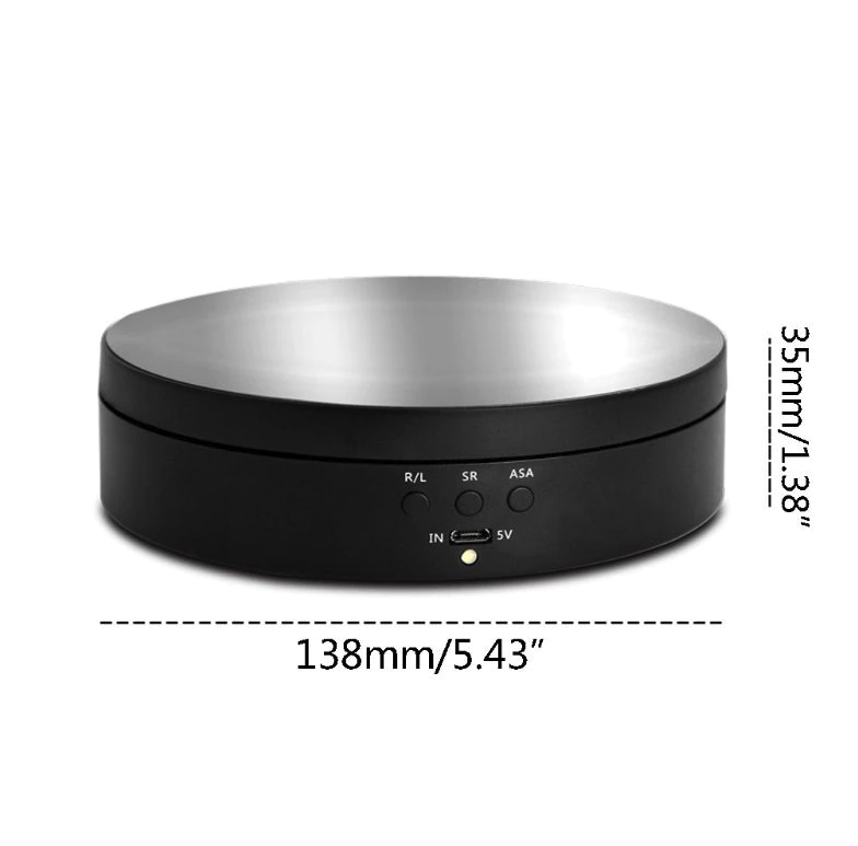 SpinScape™ 360° Electric Rotating Display Stand