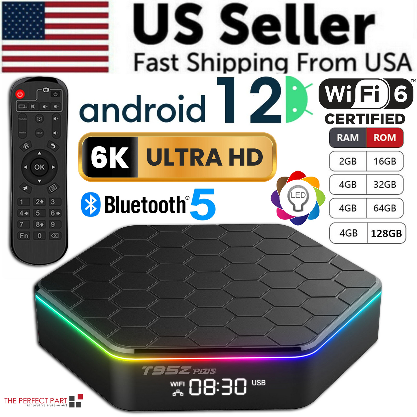 T95Z Plus Android 12.0 TV Box – Stream, Game, Repeat