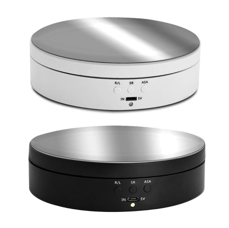 SpinScape™ 360° Electric Rotating Display Stand