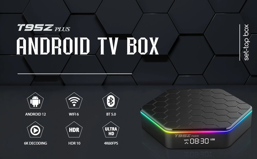 T95Z Plus Android 12.0 TV Box – Stream, Game, Repeat