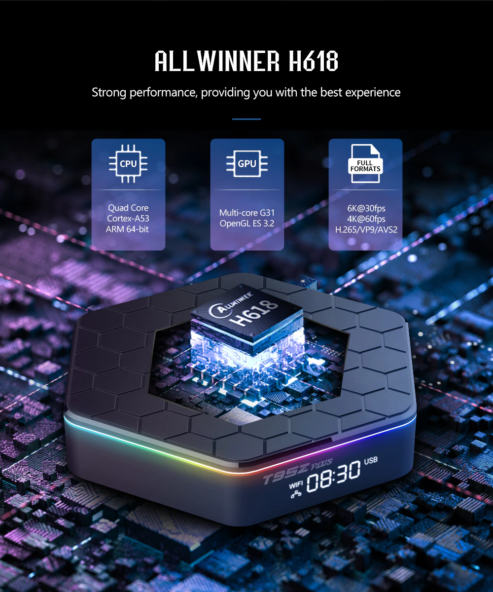 T95Z Plus Android 12.0 TV Box – Stream, Game, Repeat