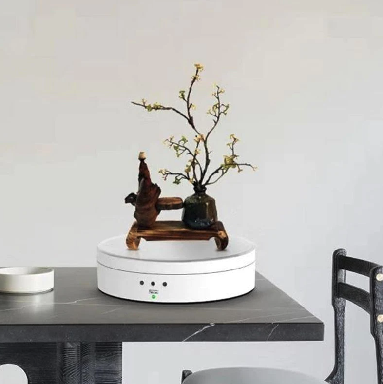 SpinScape™ 360° Electric Rotating Display Stand