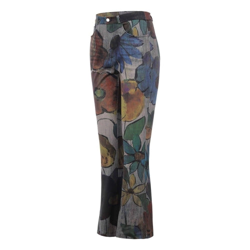 Daily Drip Floral Flow Pants – Lightweight Statement Trousers