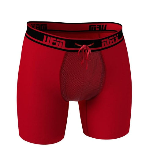 UFM 6-Inch Boxer Brief MAX Support Polyester Athletic Underwear
