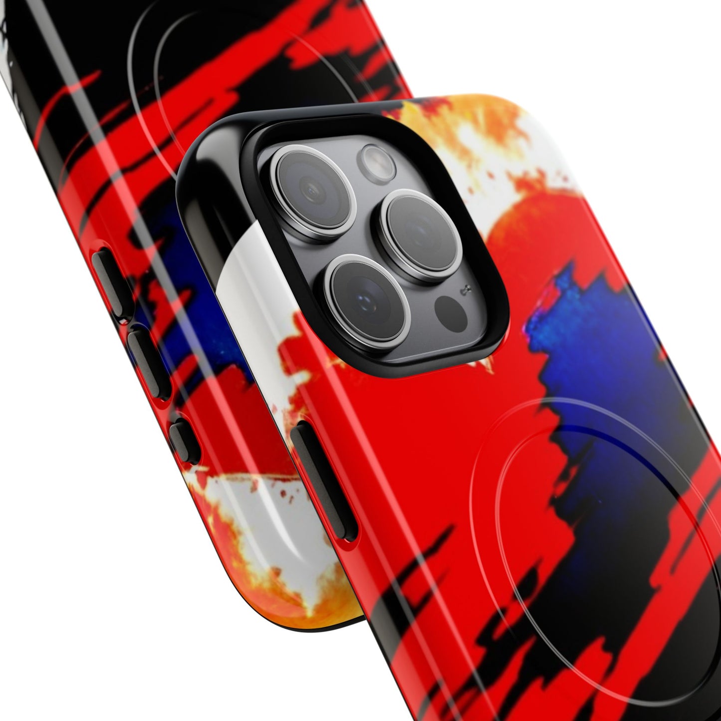 Abstract Magnetic Phone Case - Special Edition Bleeding Heart 2025 by Law Rence