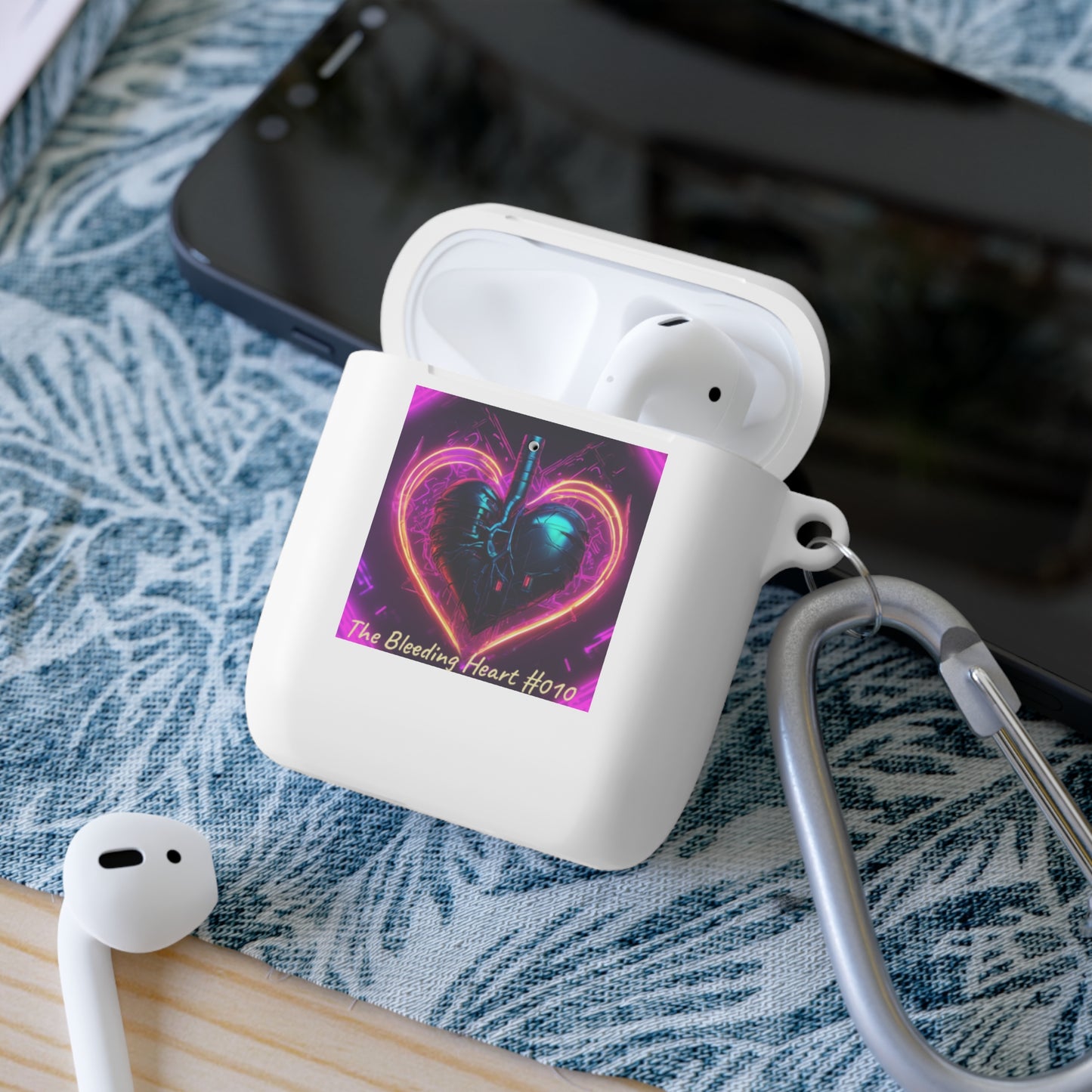 The Cyber - Bleeding Heart #010 AirPods and AirPods Pro Case Cover by Law Rence **Limited Edition Print**