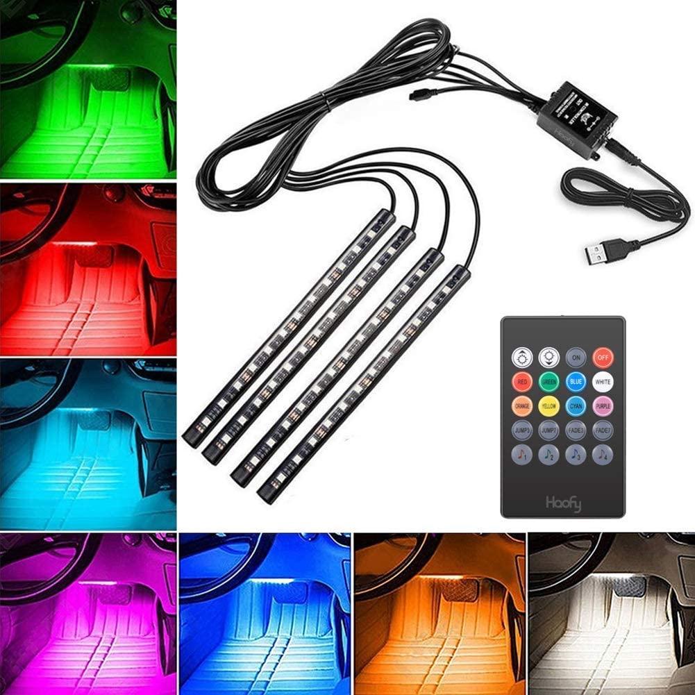 CruzeGlow SoundSync RGB Car LED Strips: Music-Activated Mood Lights