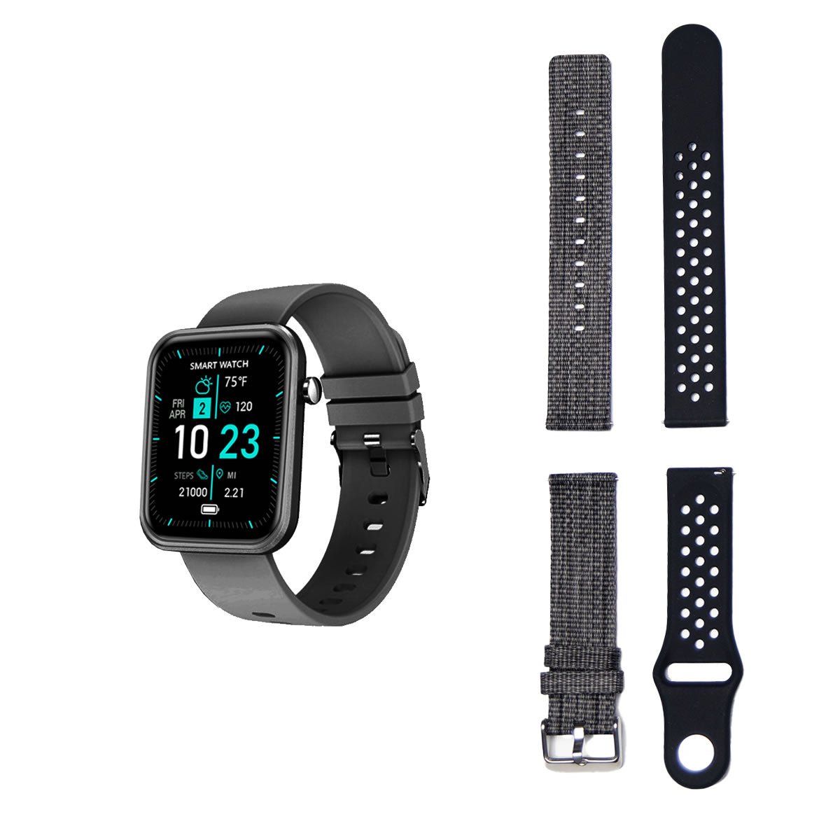 3-in-1 Smartwatch Set – Wellness on Your Wrist