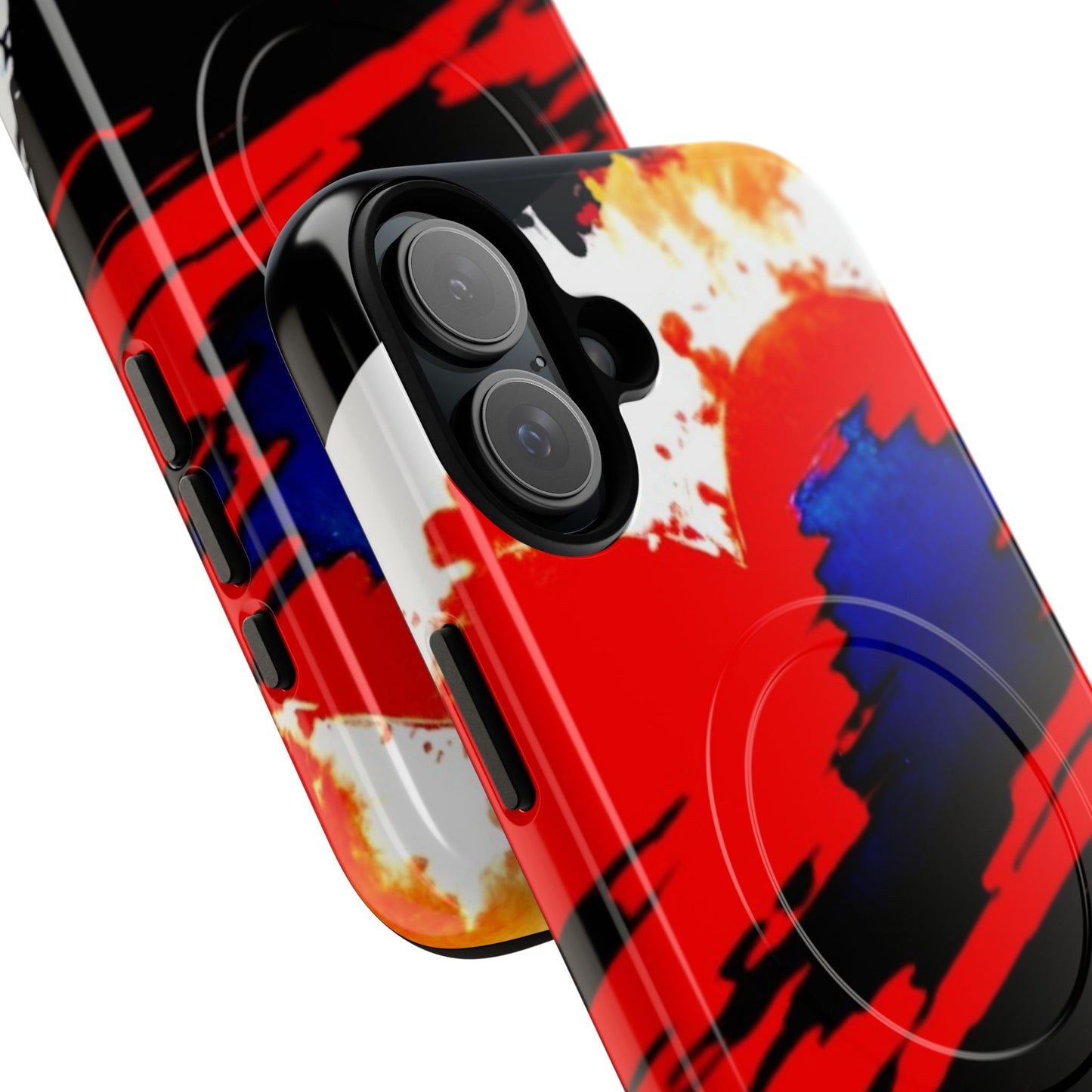 Abstract Magnetic Phone Case - Special Edition Bleeding Heart 2025 by Law Rence