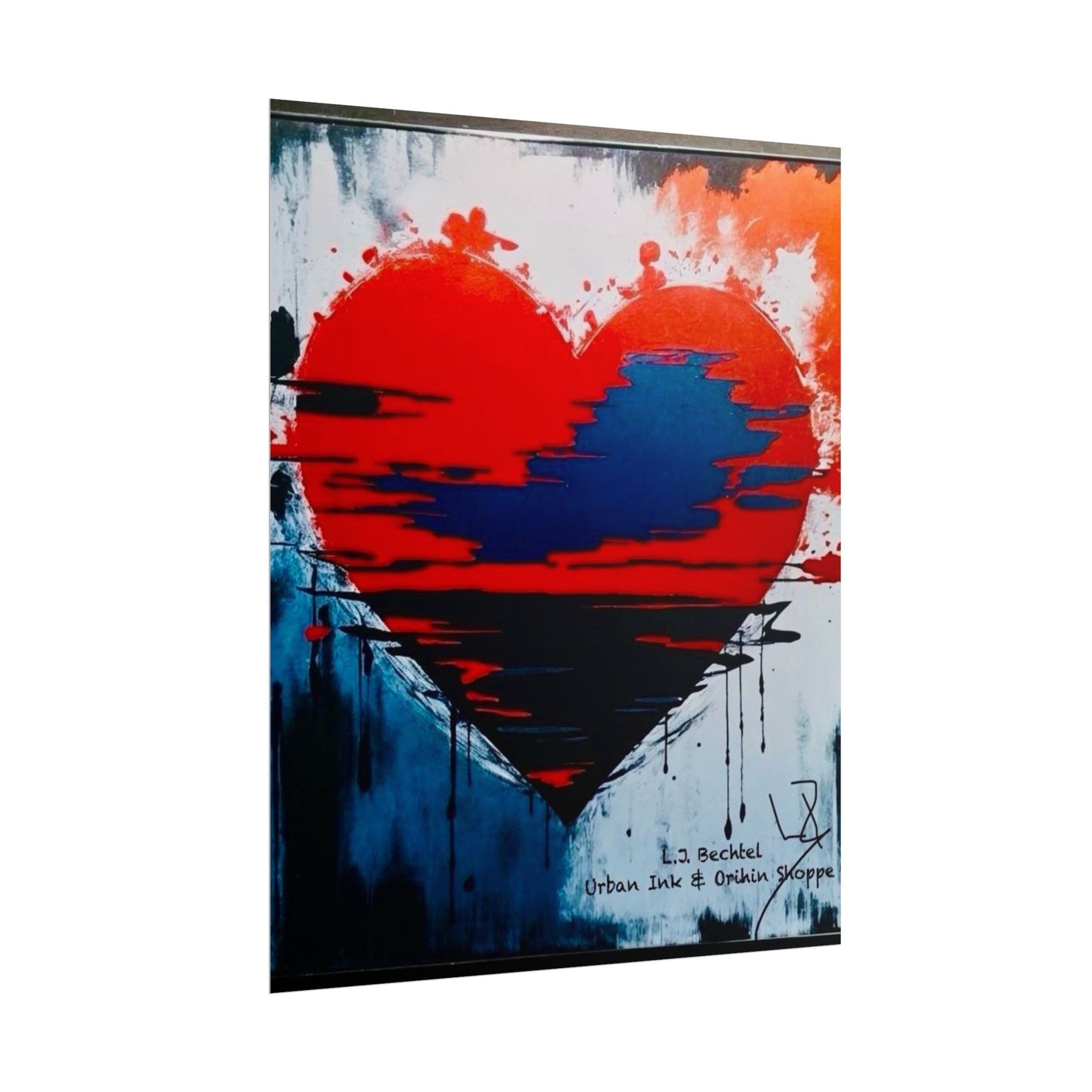 🔥 The 2025 Bleeding Heart Poster – Official Limited Edition Drop! 🔥