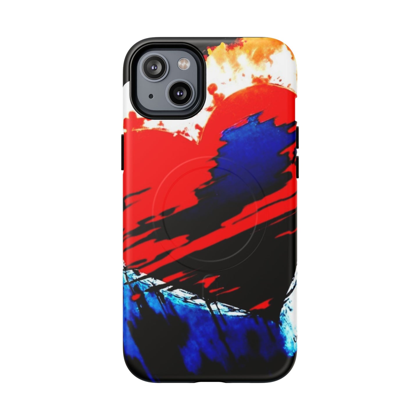Abstract Magnetic Phone Case - Special Edition Bleeding Heart 2025 by Law Rence
