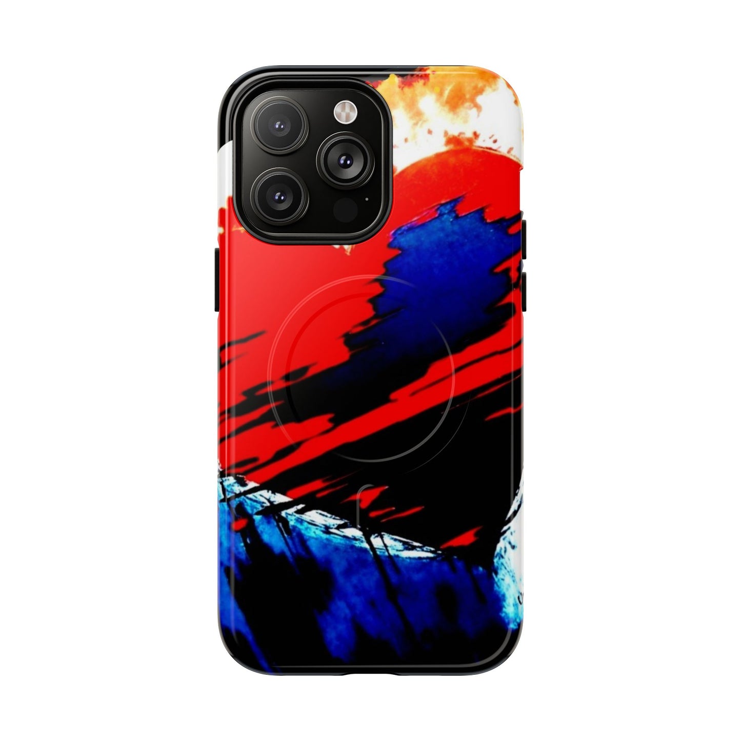 Abstract Magnetic Phone Case - Special Edition Bleeding Heart 2025 by Law Rence
