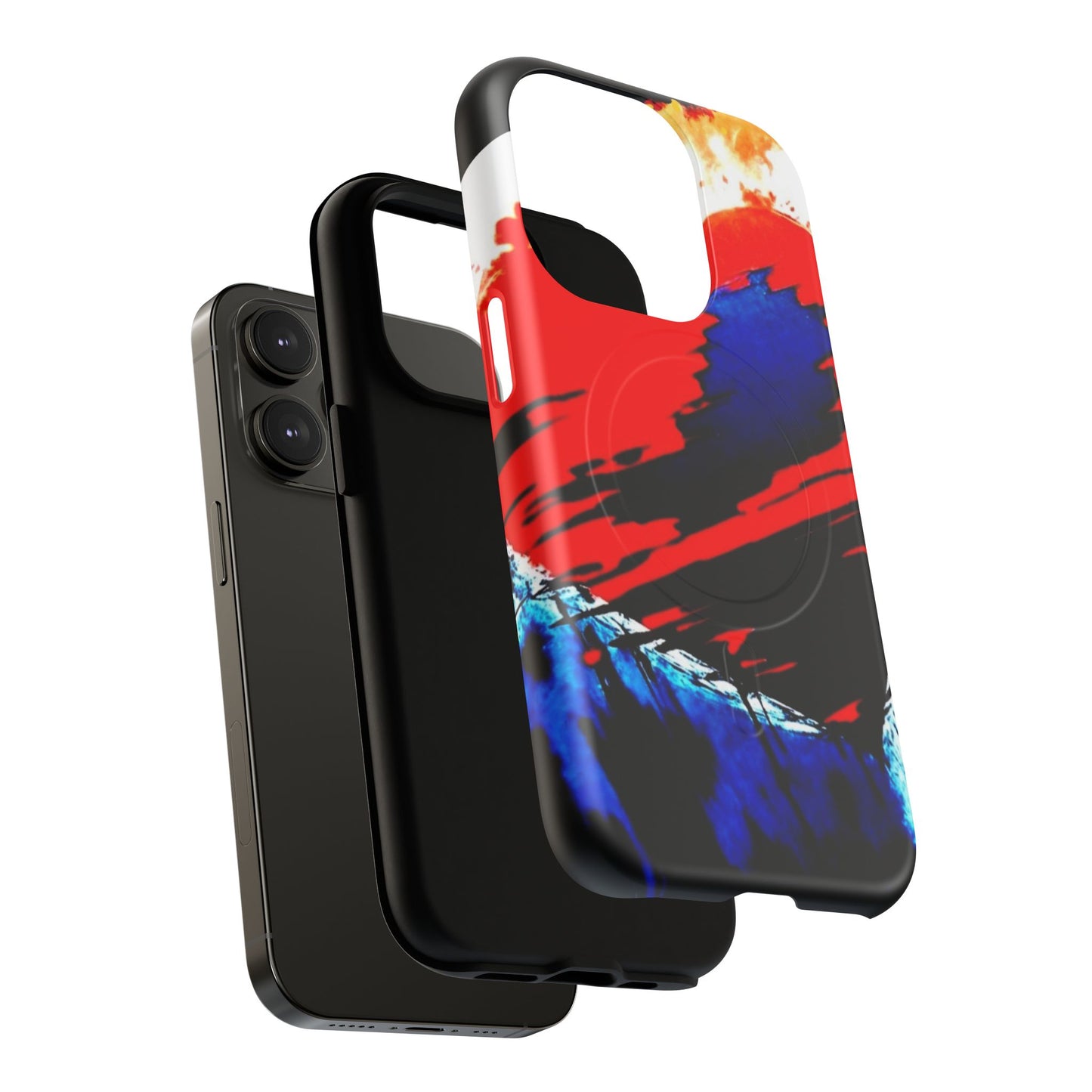 Abstract Magnetic Phone Case - Special Edition Bleeding Heart 2025 by Law Rence