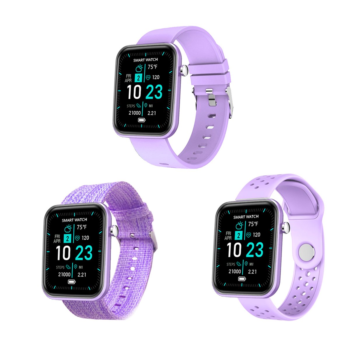 3-in-1 Smartwatch Set – Wellness on Your Wrist