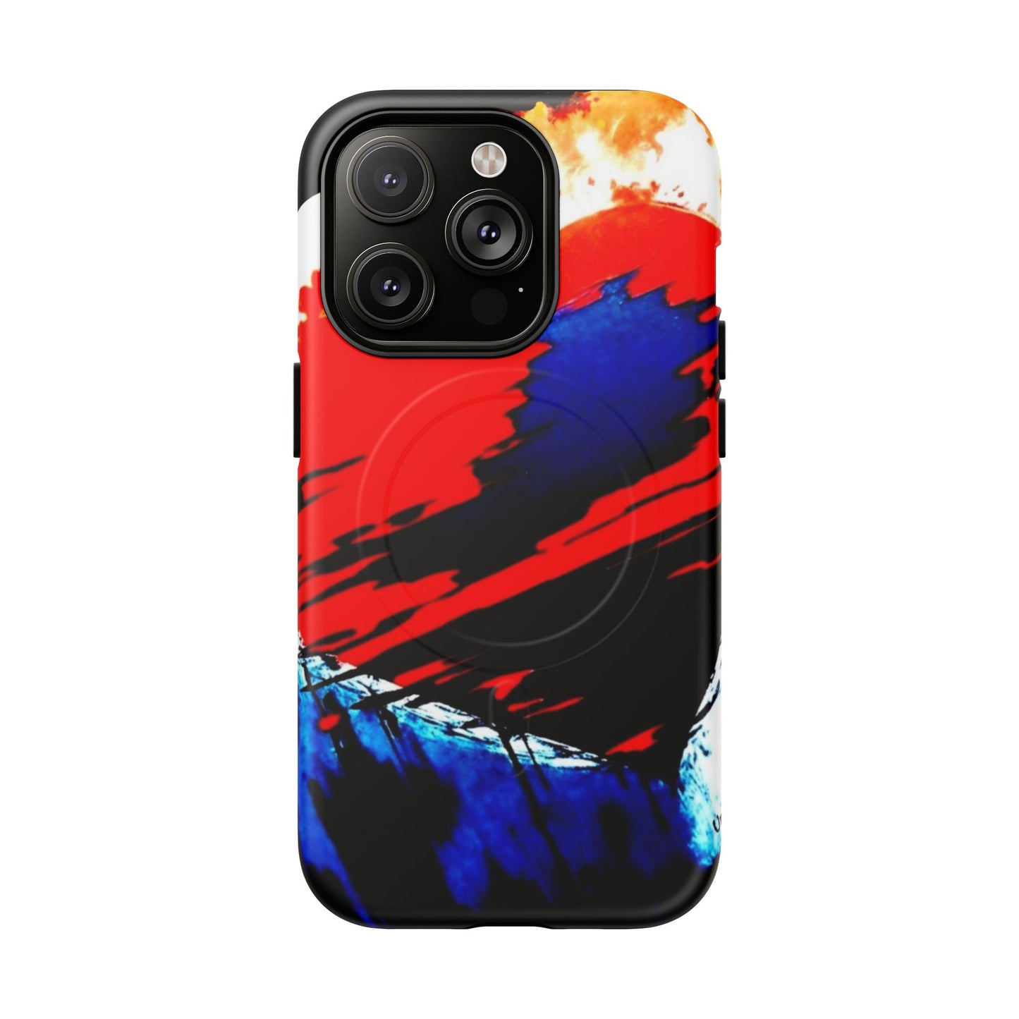 Abstract Magnetic Phone Case - Special Edition Bleeding Heart 2025 by Law Rence