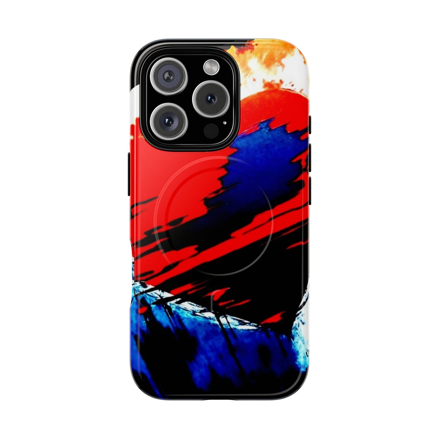 Abstract Magnetic Phone Case - Special Edition Bleeding Heart 2025 by Law Rence