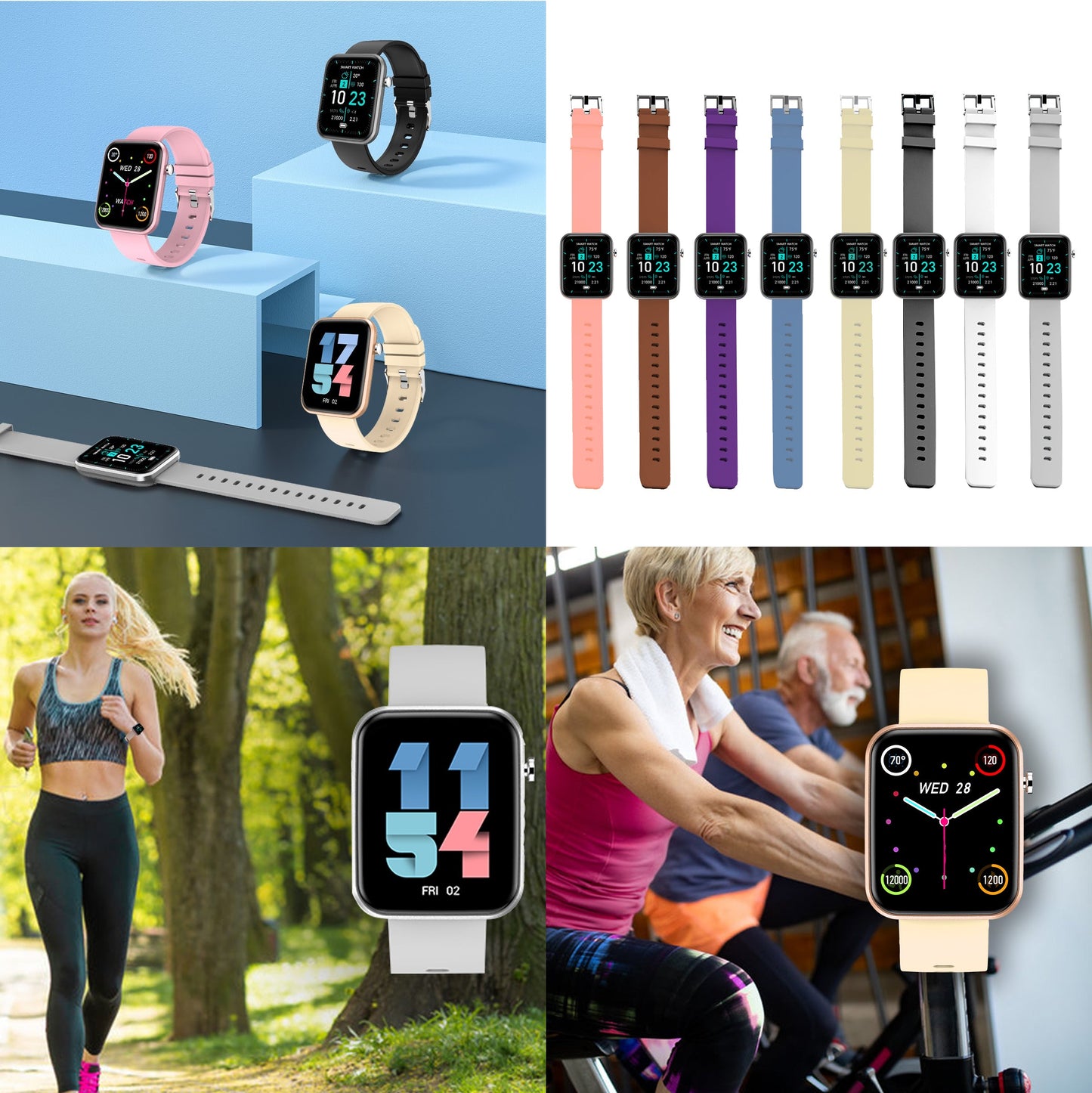 3-in-1 Smartwatch Set – Wellness on Your Wrist
